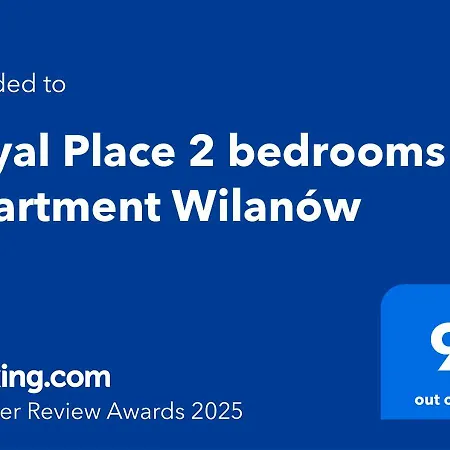 公寓 Royal Place 2 Bedrooms Wilanow